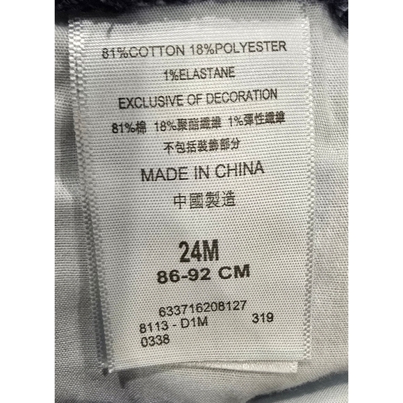 Levi's Knit Pull-on Pant Jeans size 24 months - Picture 4 of 5